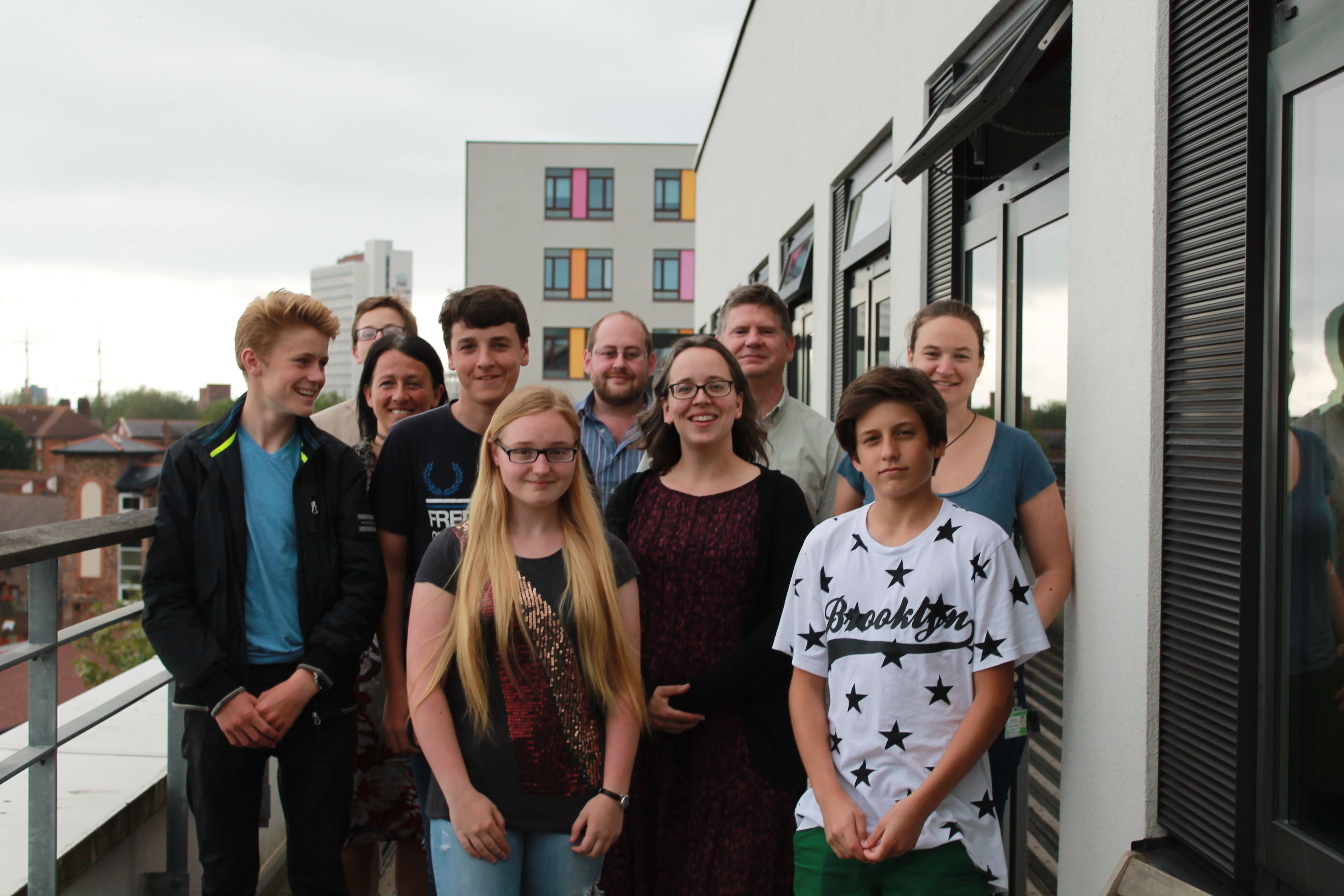 Schools work experience participants and supervisors. 